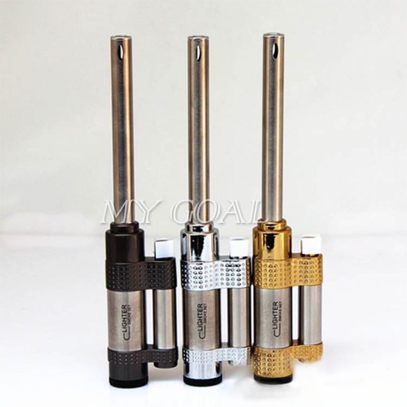 Long Reach Tube BBQ Fire Cigarette Lighter Igniter Starter Refillable Butane Gas eBay